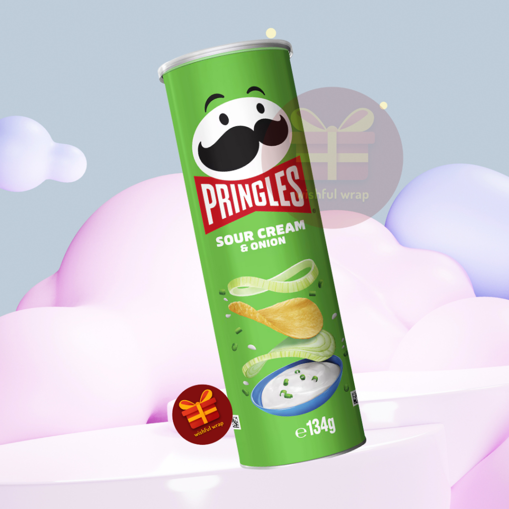Pringles Sour Cream & Onion  Potato Chips 134