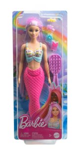 Mattel Barbie Mermaid Doll With 18cm-Long Fantasy Hair & Accessories